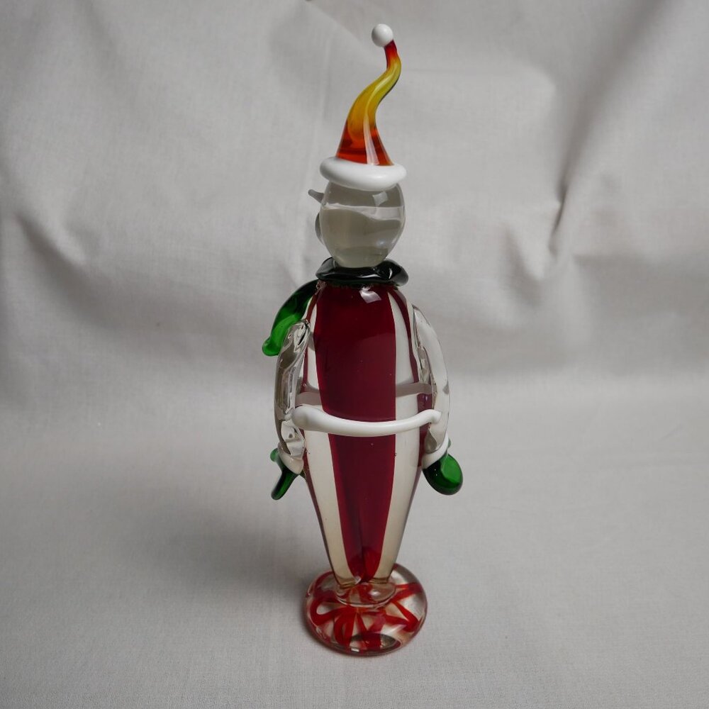 Vintage Cannon Falls Holiday Gallery Clear Glass Santa Claus 11" Figurine - Picture 3 of 6